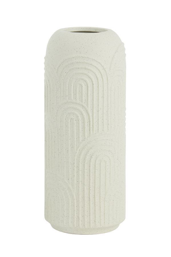 Vase Ø14x33,5 cm DIEGO ceramics cream