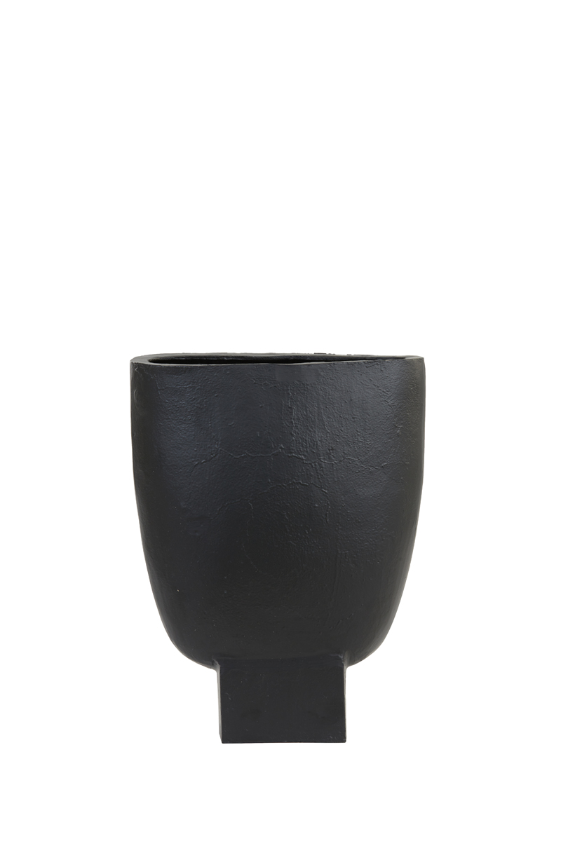 Vase 30x11x41 cm PARTIDA matt black