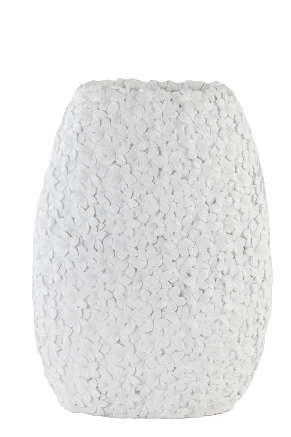 Vase deco 38x23x50 cm ALOHA white