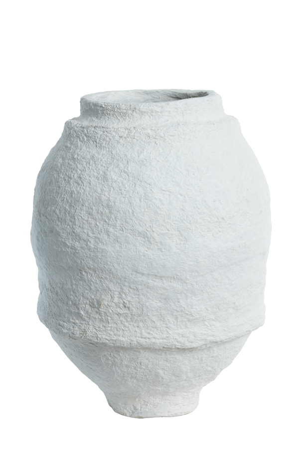 Pot deco Ø45x60 cm KAROTA white