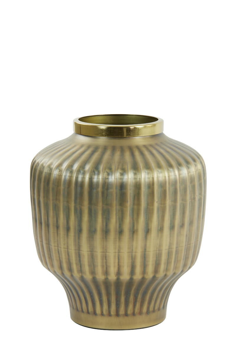 Vase deco Ø23x26 cm WOTAN antique bronze