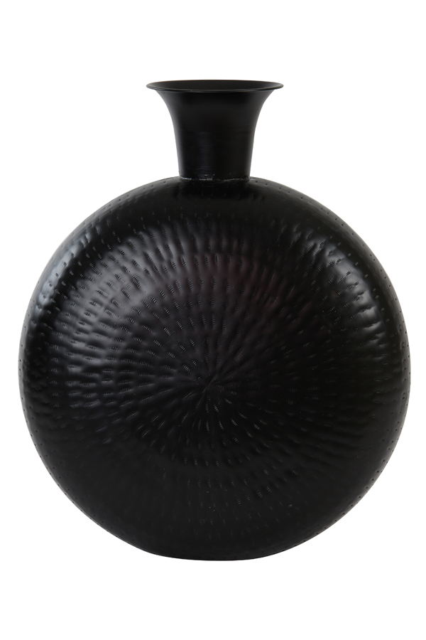 Vase deco 39x14x47 cm LONAY matt black
