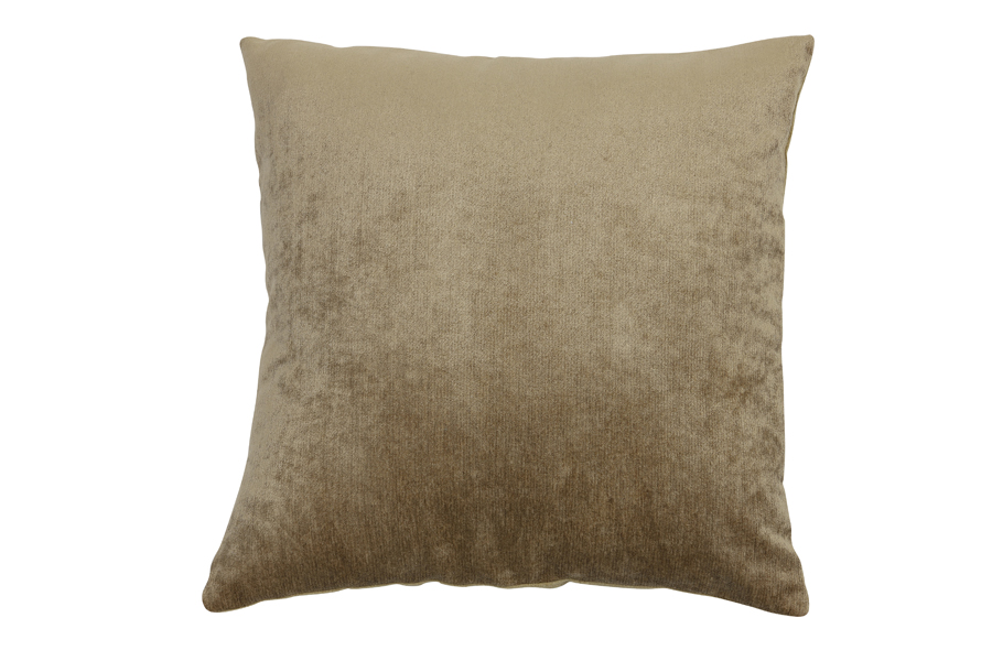 Cushion 45x45 cm SANADI velvet brown