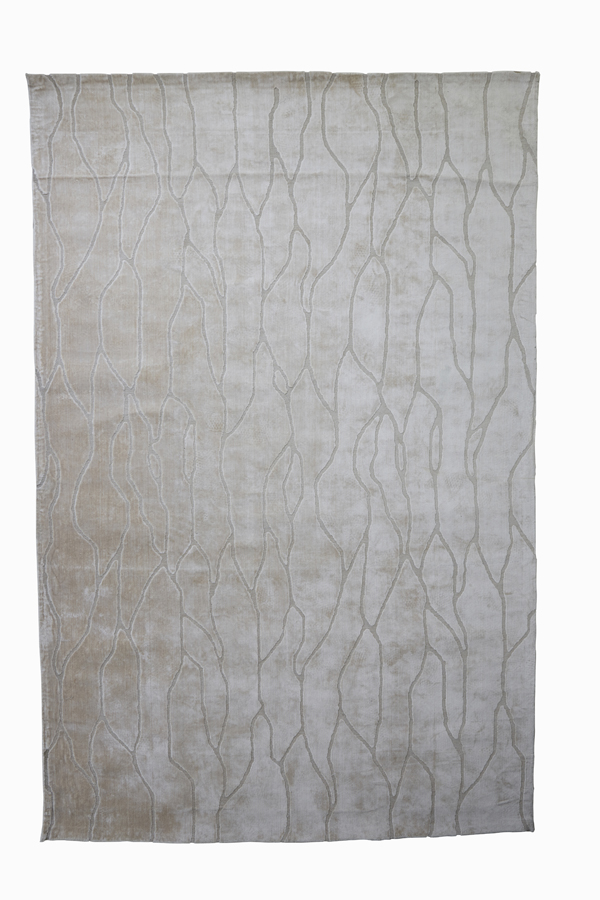 Rug 300x200 cm LATIS light grey+brown