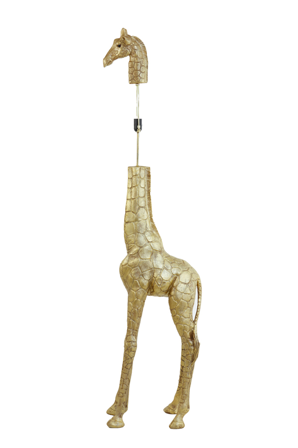 Floor lamp 44x33,5x184 cm GIRAFFE antique bronze