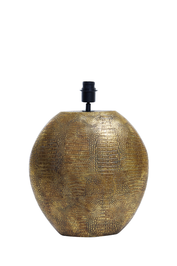 Lamp base 38x16x48 cm SKELD antique bronze