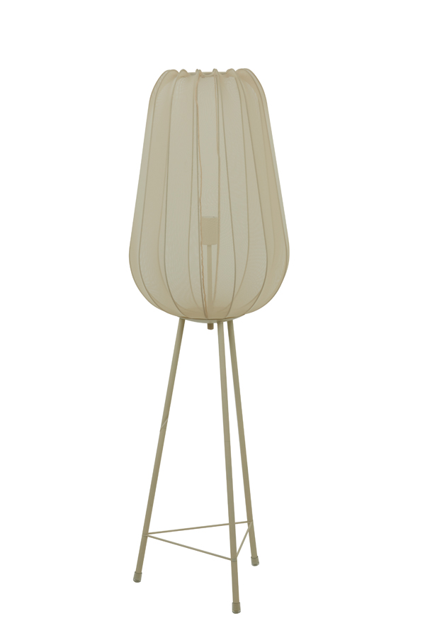 Floor lamp Ø42x132 cm PLUMERIA sand