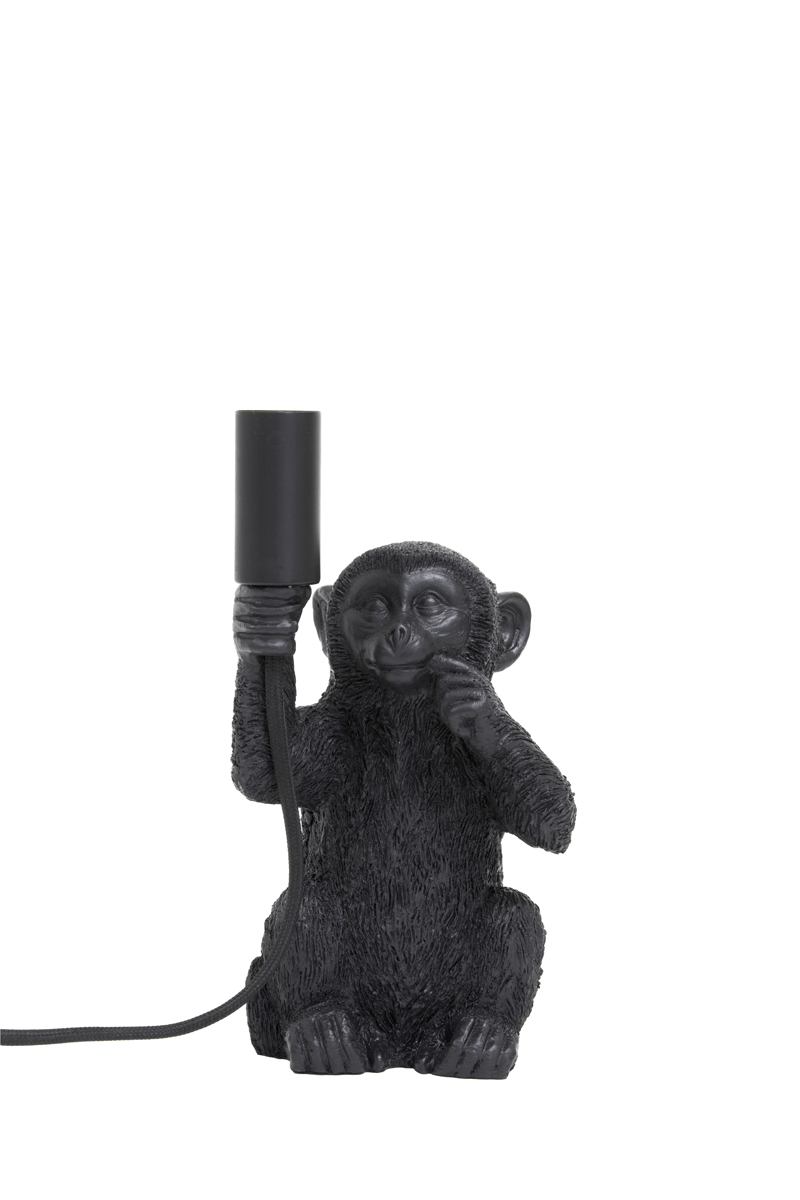 Table lamp E14 13x12,5x23,5 cm MONKEY matt black