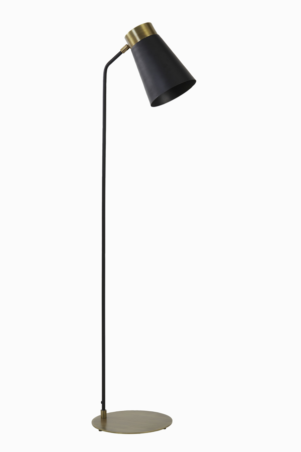 Floor lamp 30x29x143 cm BRAJA matt black-antique bronze