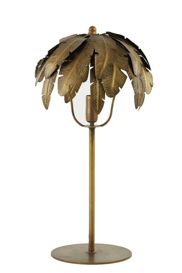 Table lamp E14 Ø26x50 cm PALMU antique bronze