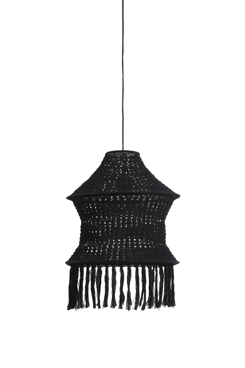 Shade hanging Ø40x50 cm SANIKA black