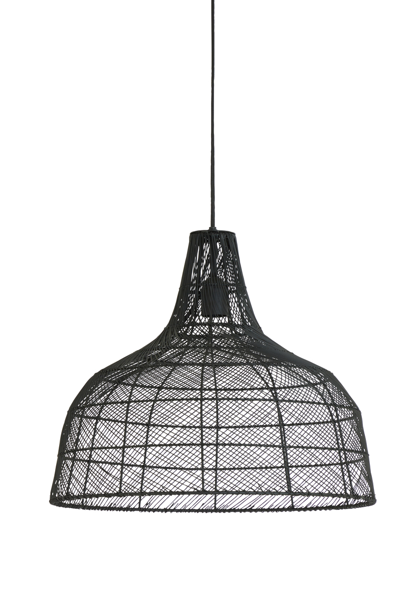 Hanging lamp Ø45x40 cm KAMALA matt black