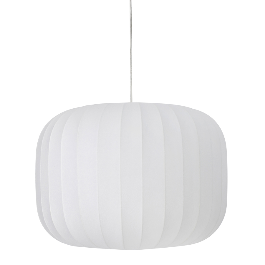 Hanging lamp Ø44x31 cm LEXA white