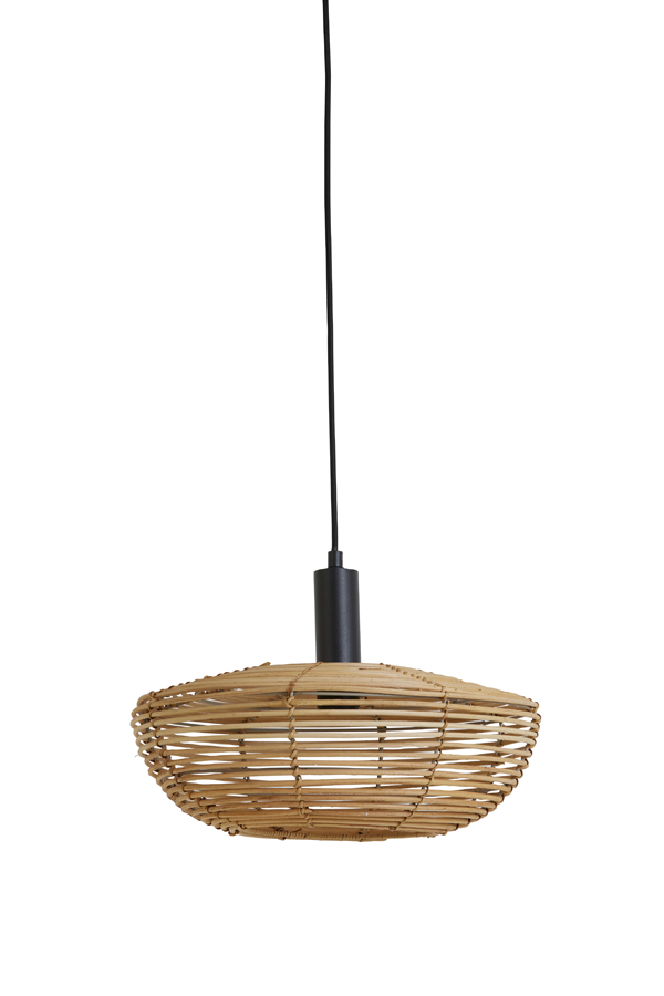 Hanging lamp Ø40x15 cm MILAN rattan natural