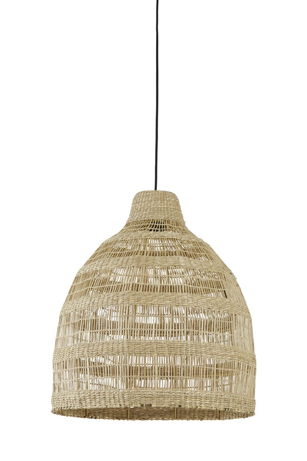 Hanging lamp Ø50x57 cm SAGAR seagrass natural