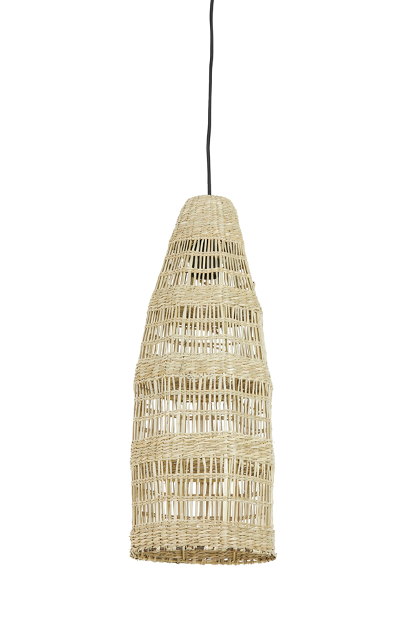 Hanging lamp Ø20x52 cm LATIKA seagrass natural