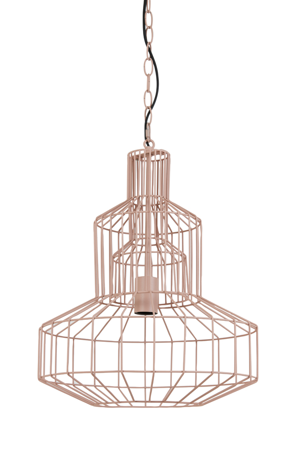 Hanging lamp Ø40x47 cm FYNN light pink