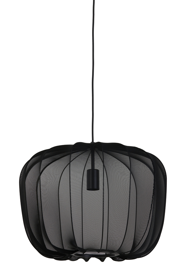 Hanging lamp Ø50x37,5 cm PLUMERIA black