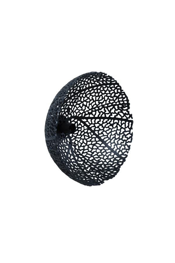 Wall lamp Ø39x20 cm SINULA matt black