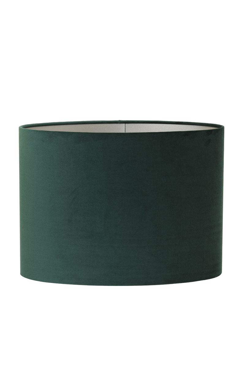 Shade oval straight slim 45-21-32 cm VELOURS dutch green