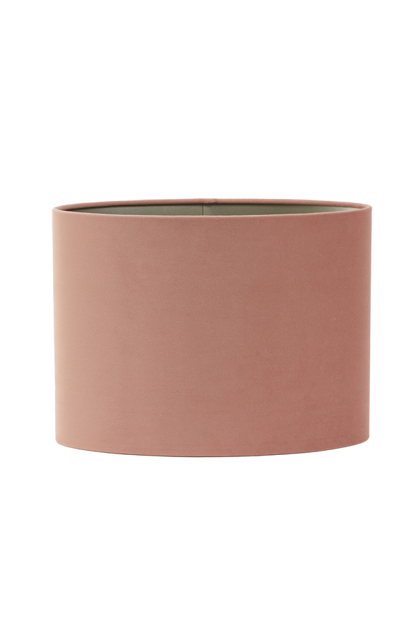 Shade oval straight slim 45-21-32 cm VELOURS peach