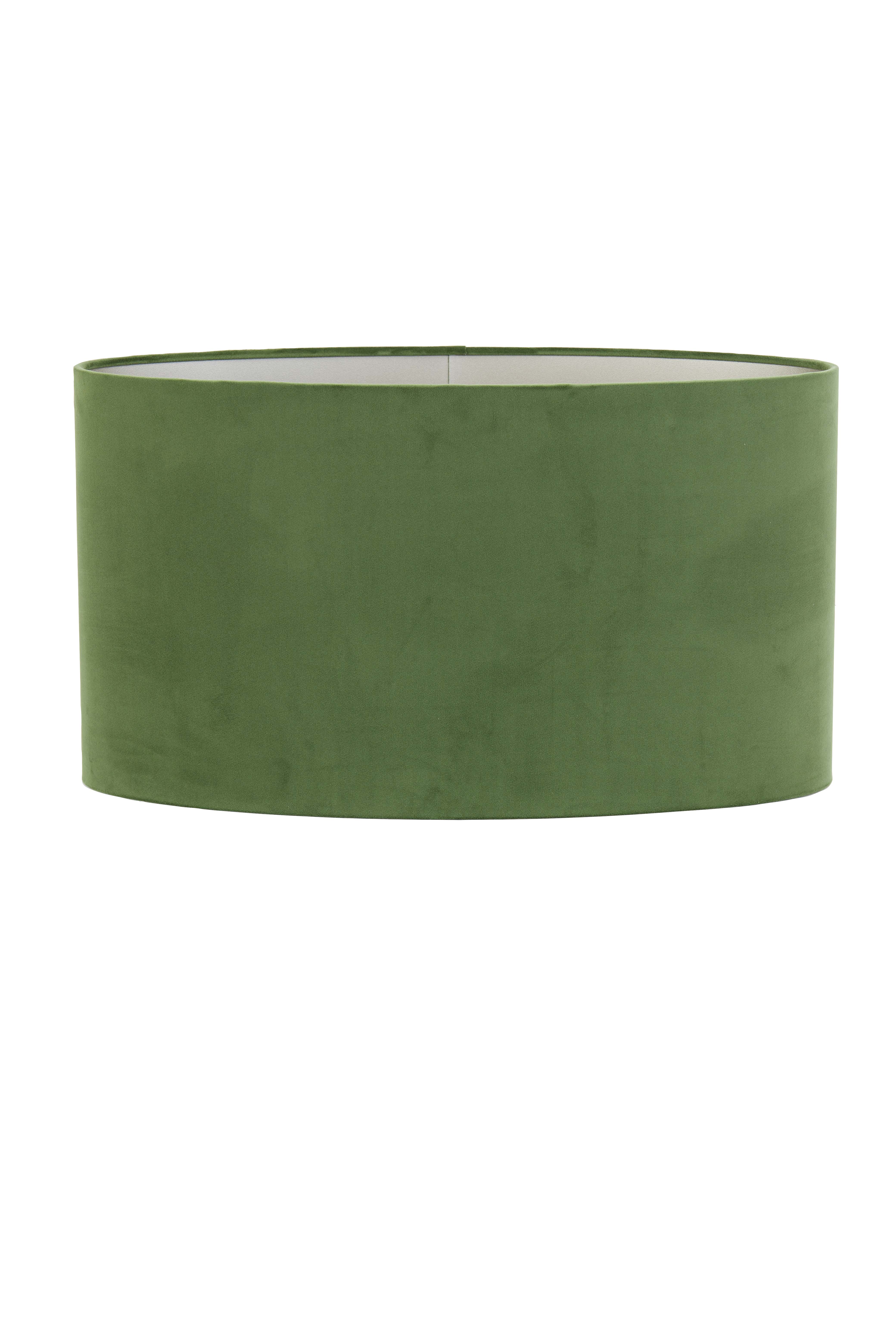 Shade oval straight slim 58-24-32 cm VELOURS dusty green