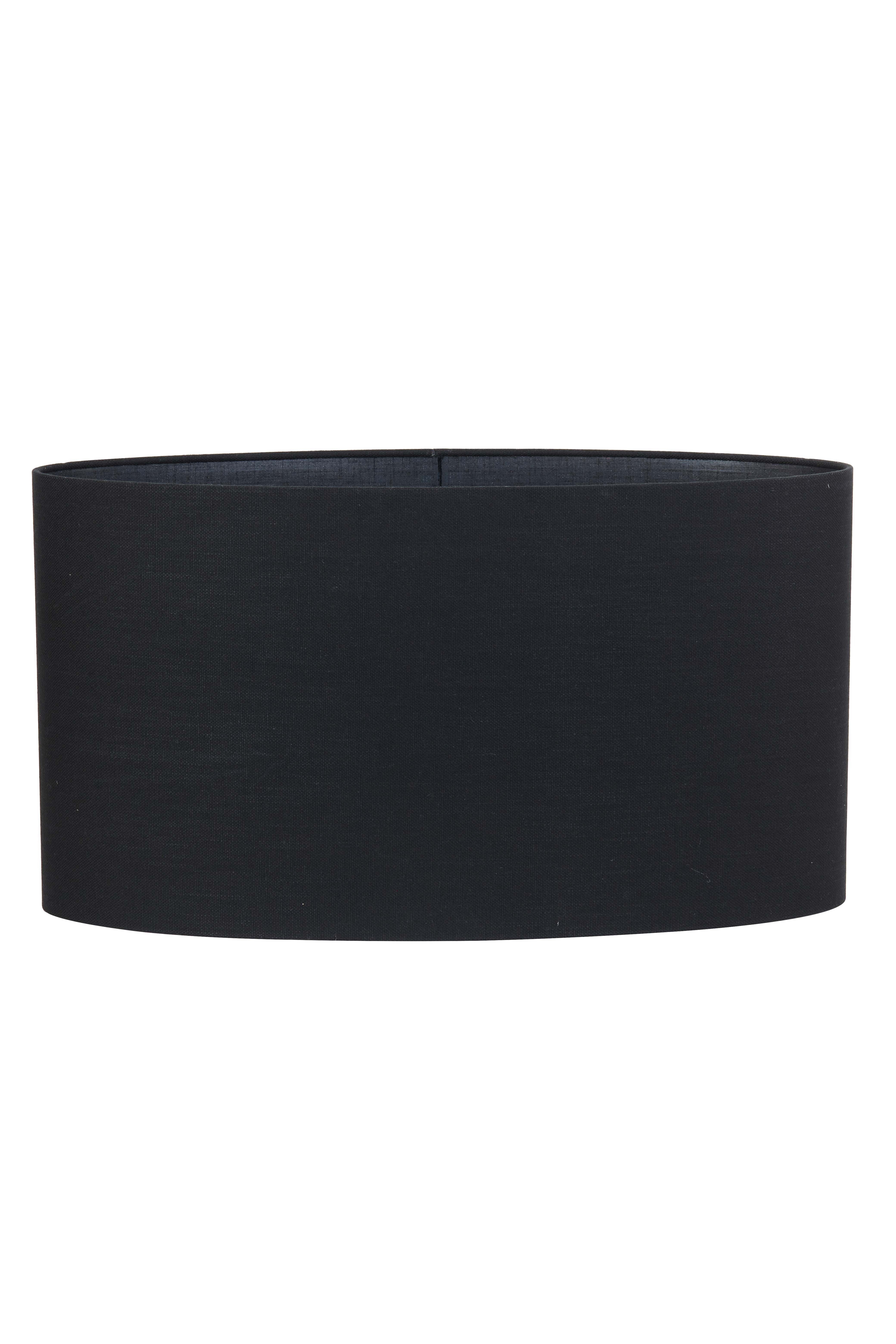 Shade oval straight slim 70-27-38 cm LIVIGNO black