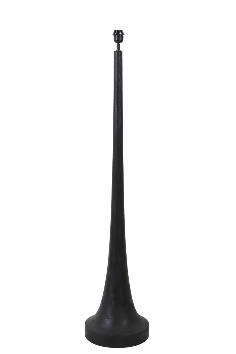 Floor lamp Ø50x155 cm JOVANY wood black