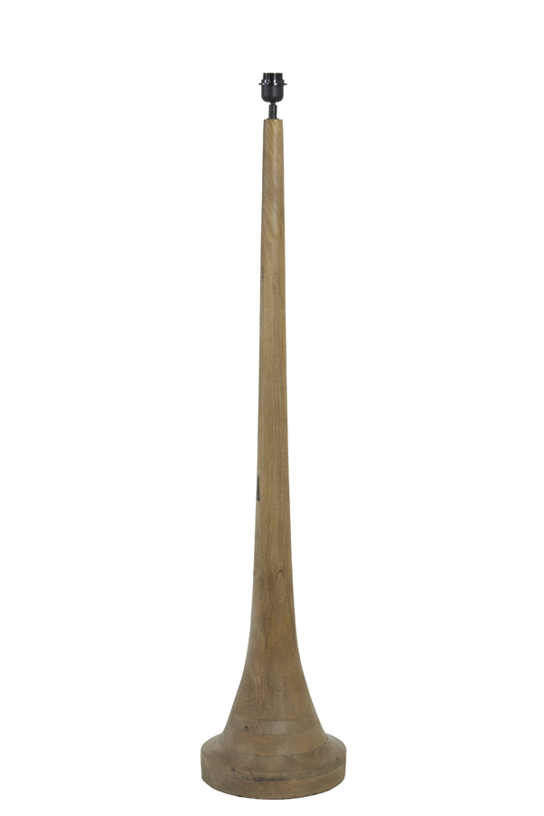 Floor lamp Ø50x155 cm JOVANY wood matt dark brown