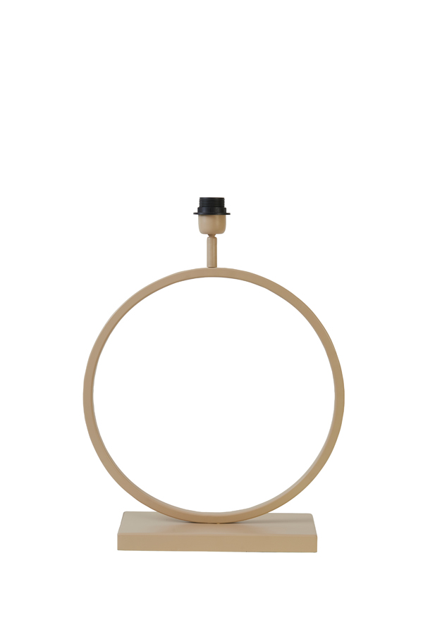 Lamp base 40x12,5x52 cm LIVA matt beige