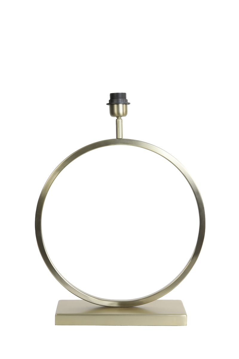 Lamp base 40x13x47 cm LIVA light gold