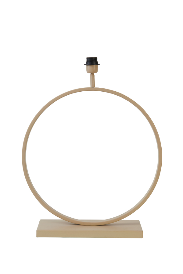 Lamp base 50x15x59 cm LIVA matt beige