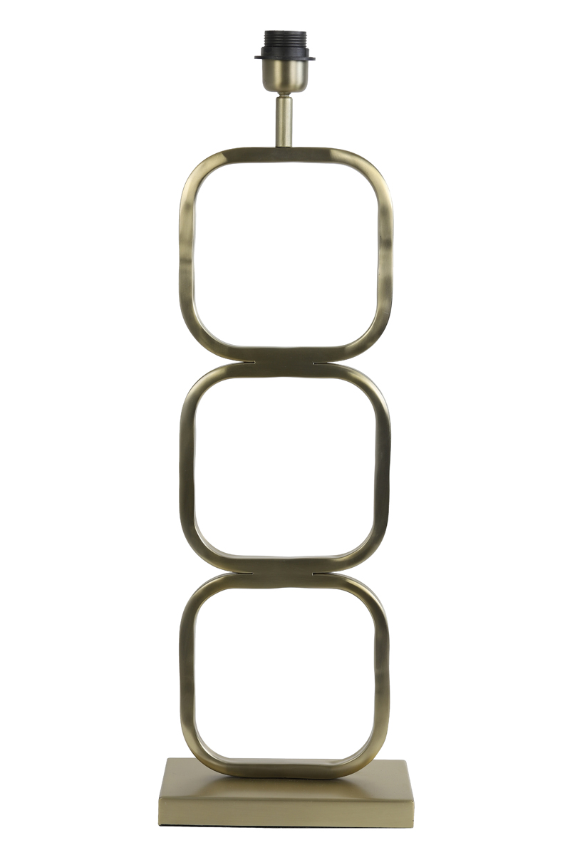Lamp base 23x11,5x69 cm LUTIKA light gold