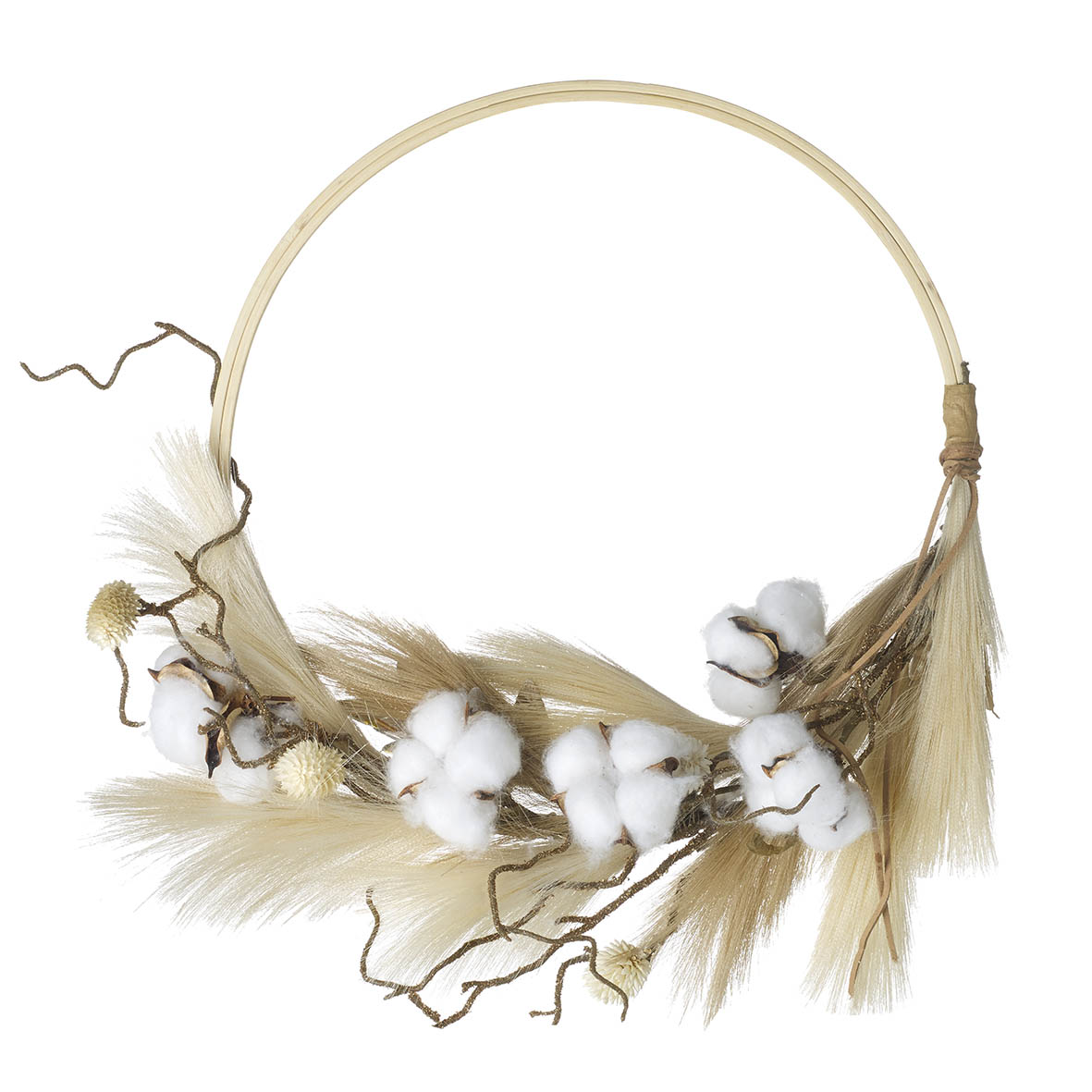 Ornament hanging 45x5x45 cm FLORALS honey