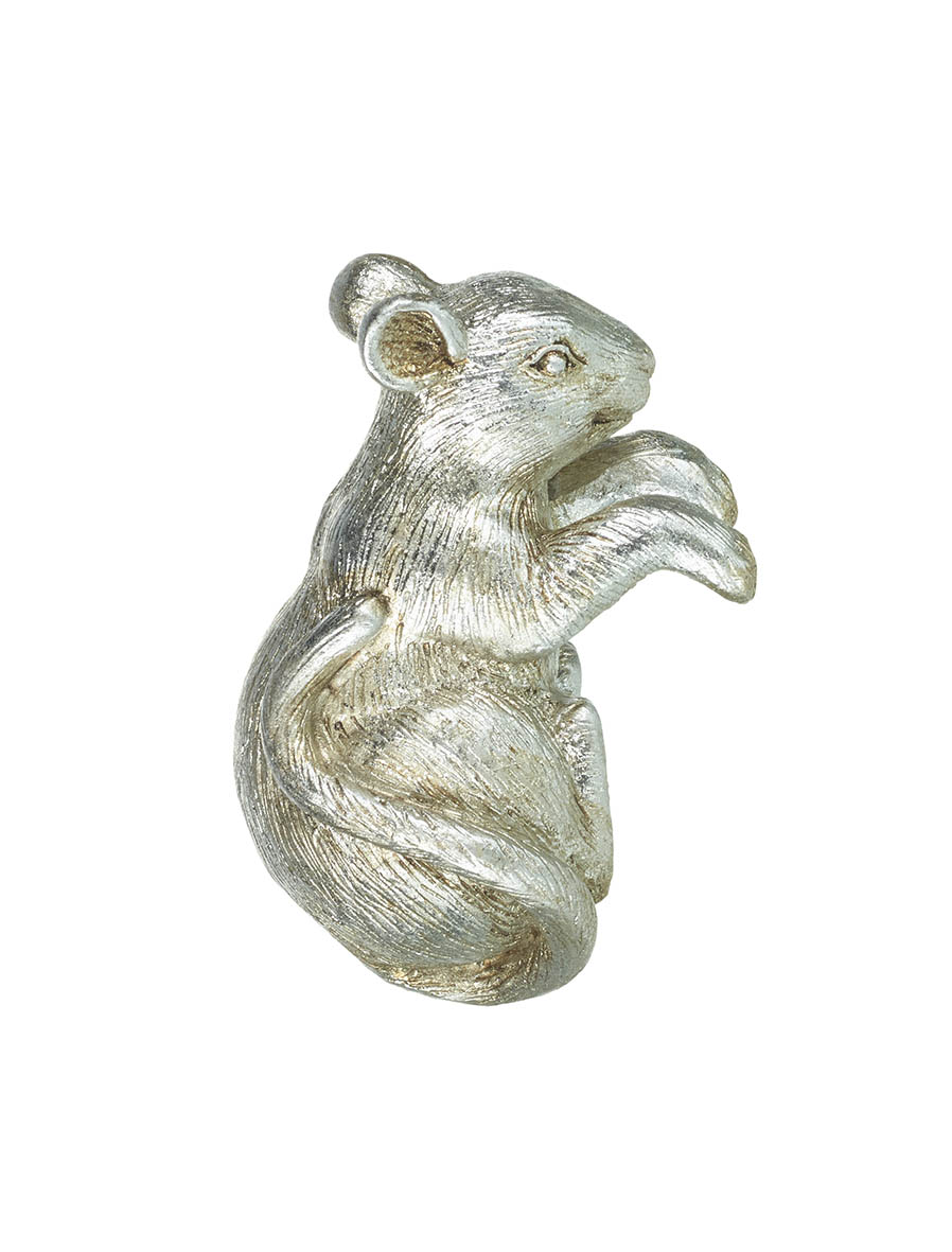 POTHANGER MOUSE H90X50MM PLATINUM