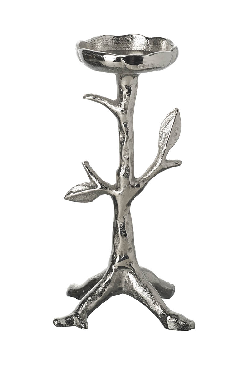 C/HLD BRANCH H285X140MM METAL SILVER