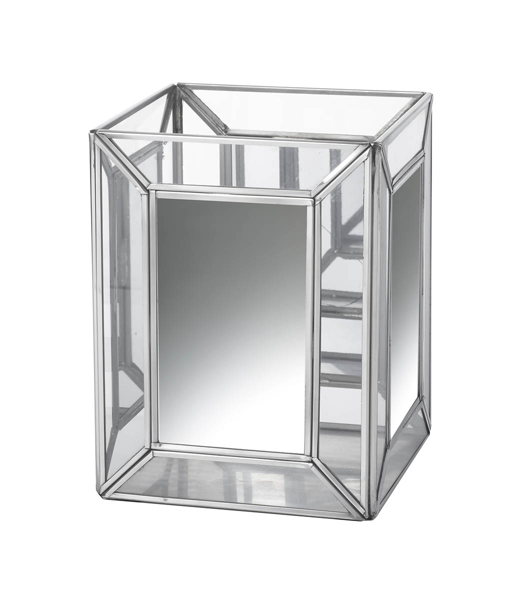 MIRROR HURRICANE SIL H200X155MM GLASS