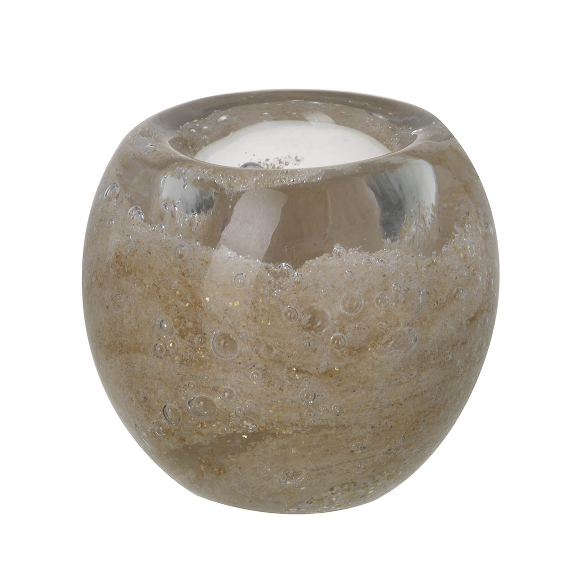 Tealight holder Ø8x8 cm SPRITZ gold