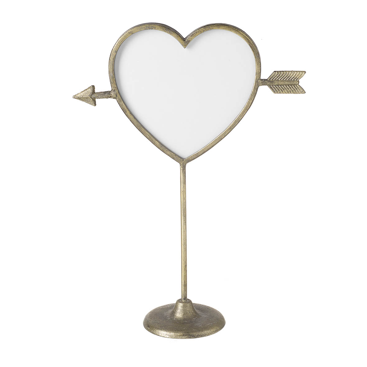Photo Frame on stand 31,5x12x43 cm CUPID champagne gold