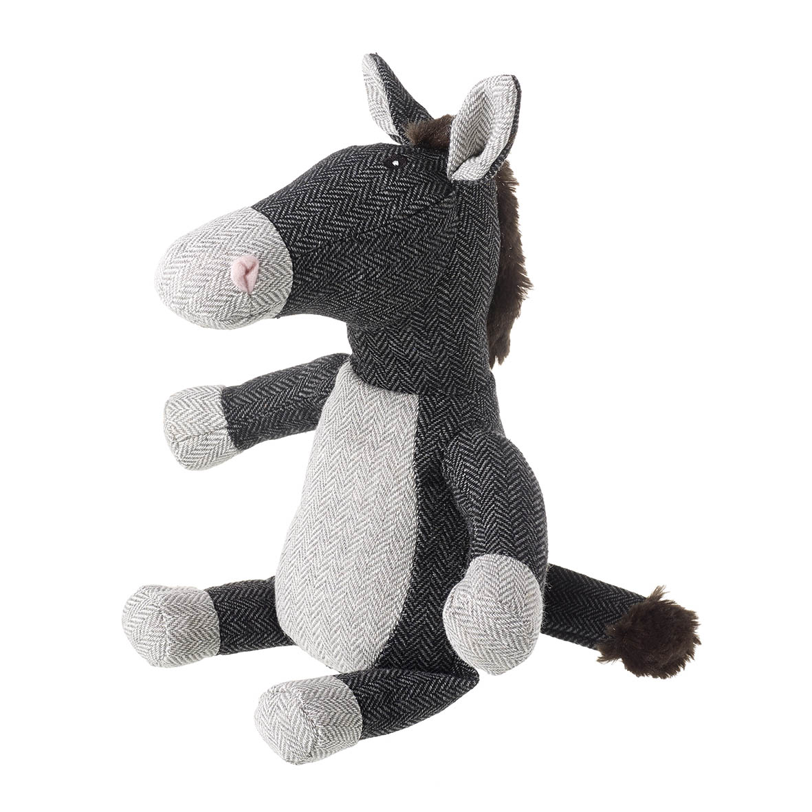 Doorstop 28x19x16 cm DONKEY grey