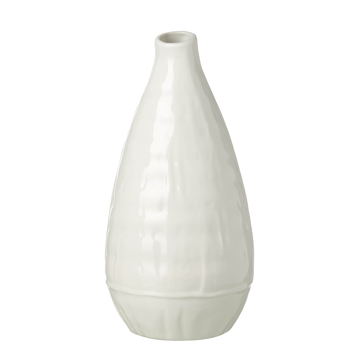 Vase Ø17x35 cm PEBBLE ceramics beige