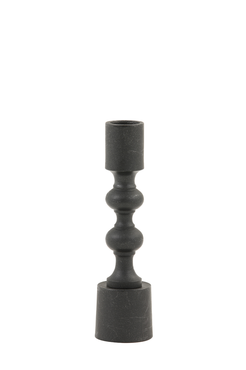 Candle holder Ø4,5x16 cm BABIMO matt black