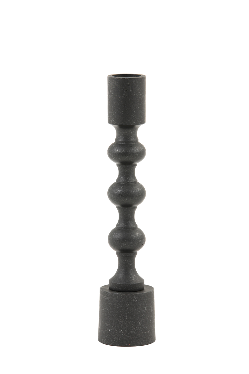 Candle holder Ø4,5x20 cm BABIMO matt black