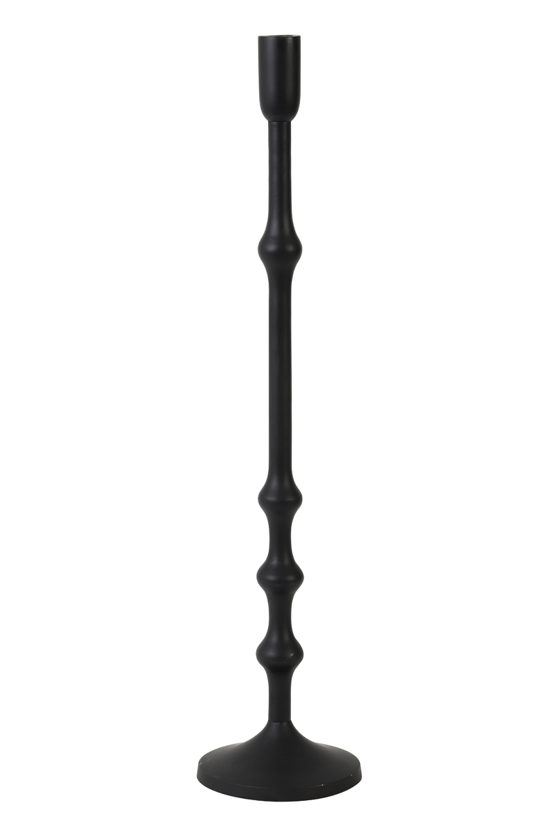 Candle holder Ø13x60 cm SEMUT matt black