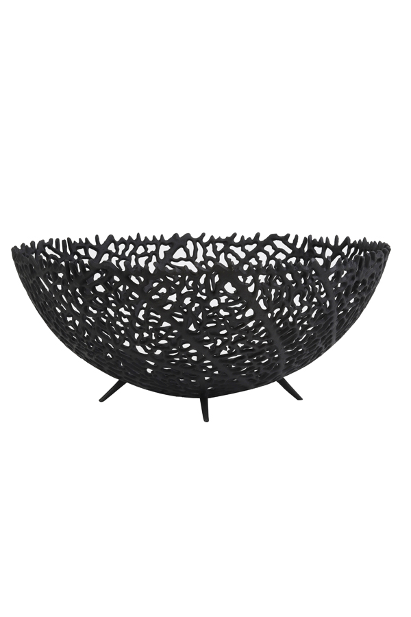 Bowl Ø46x18 cm GALAXA matt black