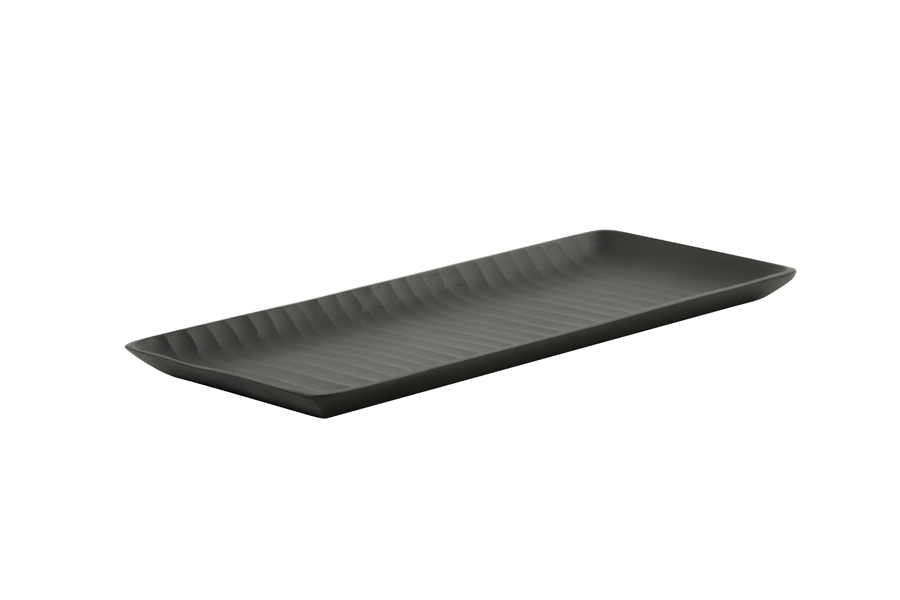 Dish 49,5x20x2,5 cm WANDA matt black