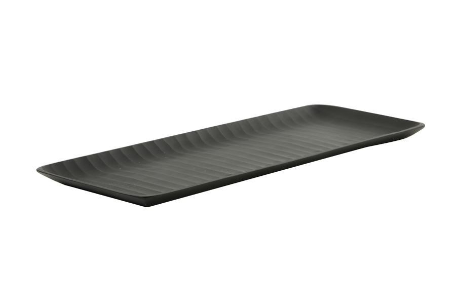 Dish 60x23,5x2,5 cm WANDA matt black