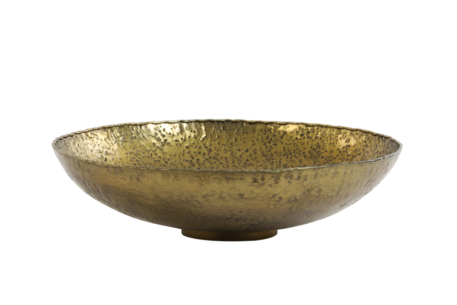 Dish Ø41x11 cm NEVA antique bronze