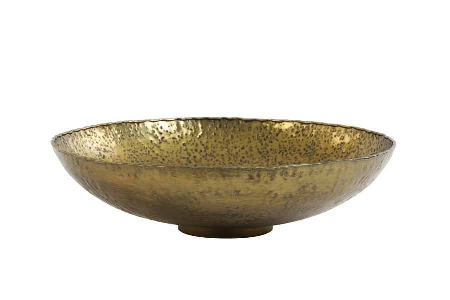 Dish Ø51x12 cm NEVA antique bronze