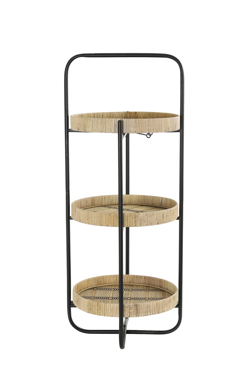 Stand 3L Ø37x89 cm LORENA natural-black